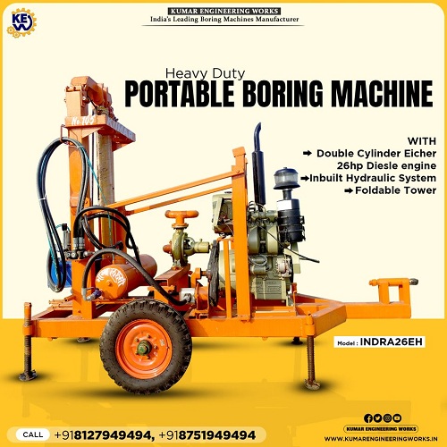 Portable Borewell Machine Manufacturer in shimla